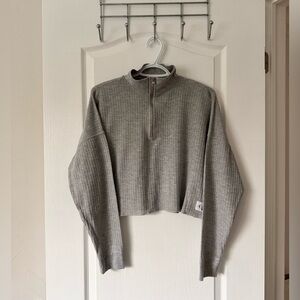Calvin Klein cropped half-zip